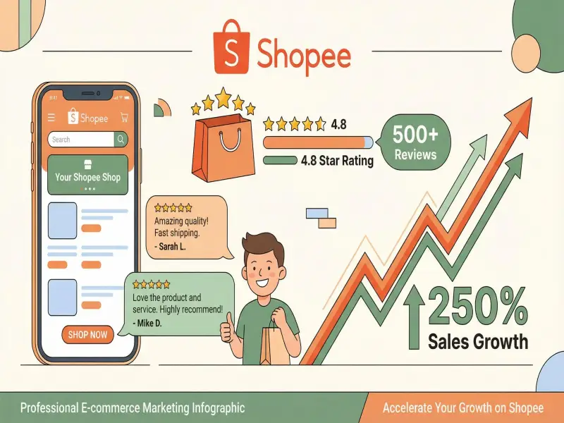 ยกระดับความเชื่อถือสินค้าผ่านรีวิวบน Shopee