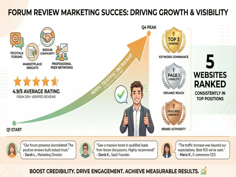 เพิ่มความมั่นใจลูกค้าผ่านรีวิวเว็บบอร์ด